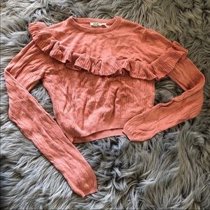 Crop sweater